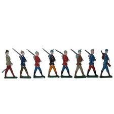 Vintage Homecast Toy Soldiers Antique Military Models Set Home Cast