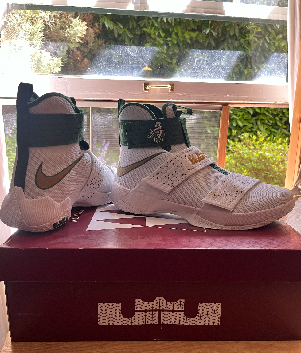 Nike LeBron Soldier 10 | SVSM PE *PROMO SAMPLE* | Size 10 | White