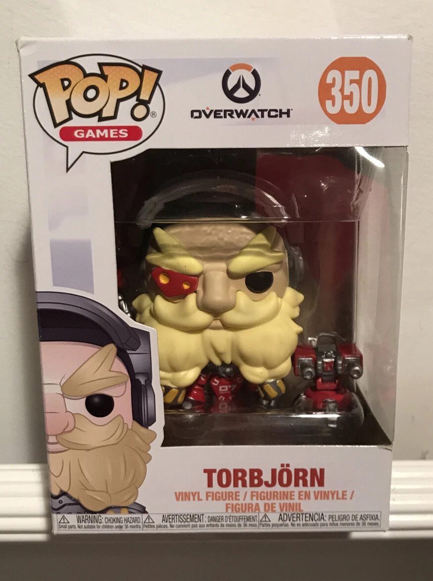 involveret lidelse Regan Funko POP! Games - Overwatch S4 Vinyl Figure - TORBJORN - New in Box | eBay