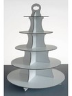5 Tier Disposable Cupcake Stand Paper Cupcake Tower