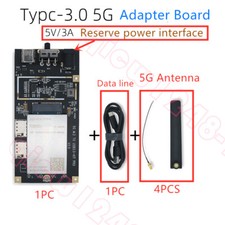 5G wireless network card module M.2 to USB3.0 5G adapter board with antenna kit