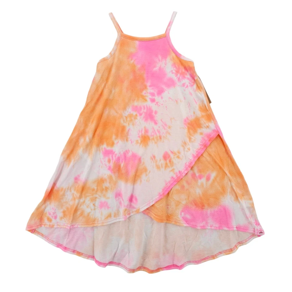 Новый с Ярлыками APPAMAN Carissa платье розовый оранжевый Spring галстук краситель ассиметричный размер 5 - Изображение 2 из 4