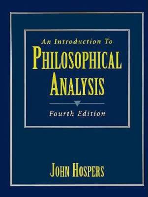 An Introduction to Philosophical Analysis (4th Edition) - Hardcover - GOOD