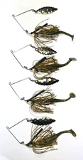 Spinnerbaits   Weedless  Yellow Perch   2 3/8 & 2 1/2 With Trailer