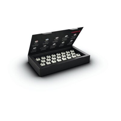 Black Clear Top Switch KIT CHERRY MX - Retro Linear Mechanisch Tastatur Schalter