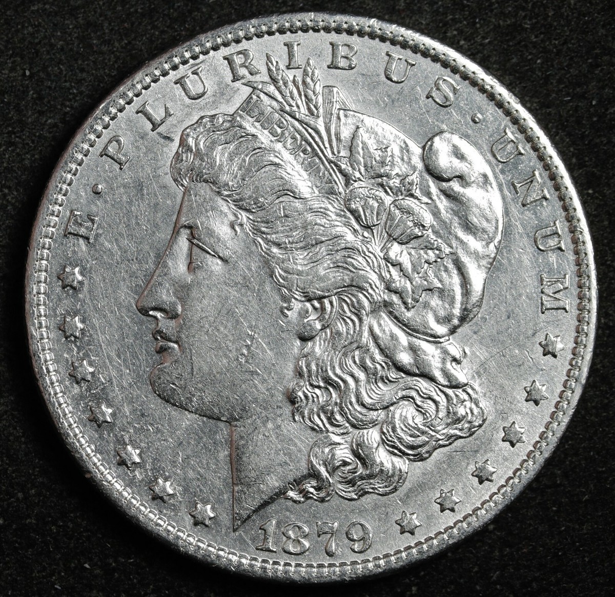 1879-o Morgan Silver Dollar. VAM. Large 