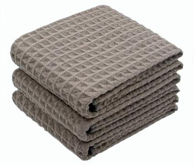Waffle Weave Kitchen Towels Thick Microfiber Dish Drying Towels Absorbent Tea...
