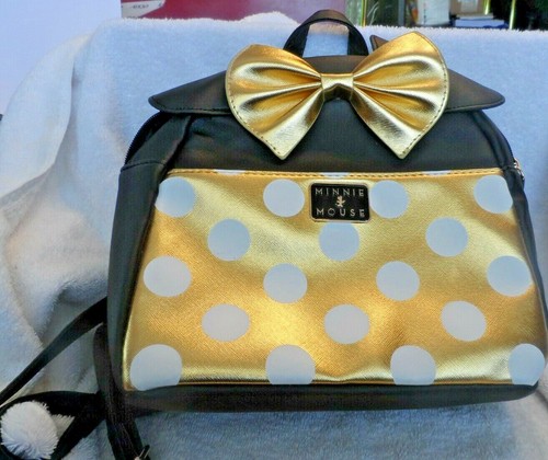 Disney Minnie Mouse black and gold 