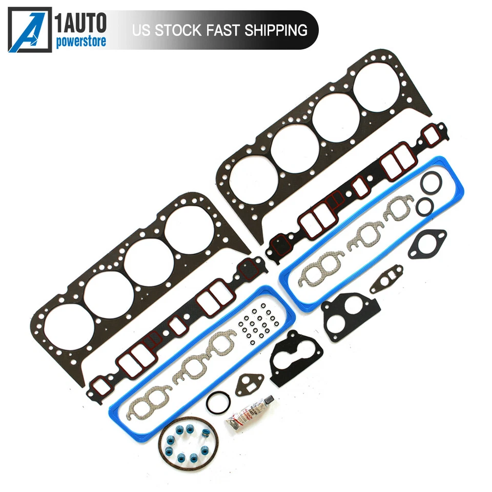 Head Gasket Set For 1987-1995 Chevrolet C1500 G20 K1500 GMC K2500 Suburban 5.7L - Image 2 of 4