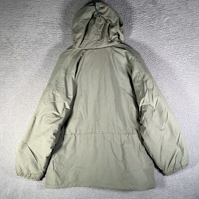 Giorgio Armani Neve Jacket Hooded Ski Vintage Italy Green Womens