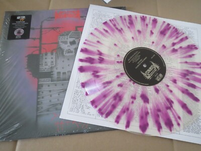 VOIVOD -DIMENSION HATROSS- GENIAL SELTENE LIMITIERTE AUFLAGE PRESSE LP VINYL SPLATTER +