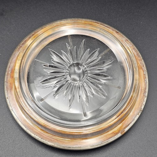 Vtg Italian Leonard (Set of 4) Silver Plated Coasters + Other Coasters Set Of 2 - Picture 9 of 9