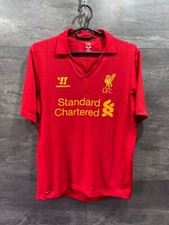 Liverpool Home 2012 2013 Warrior Shirt Soccer VINTAGE Jersey THOMAS #80 Size M