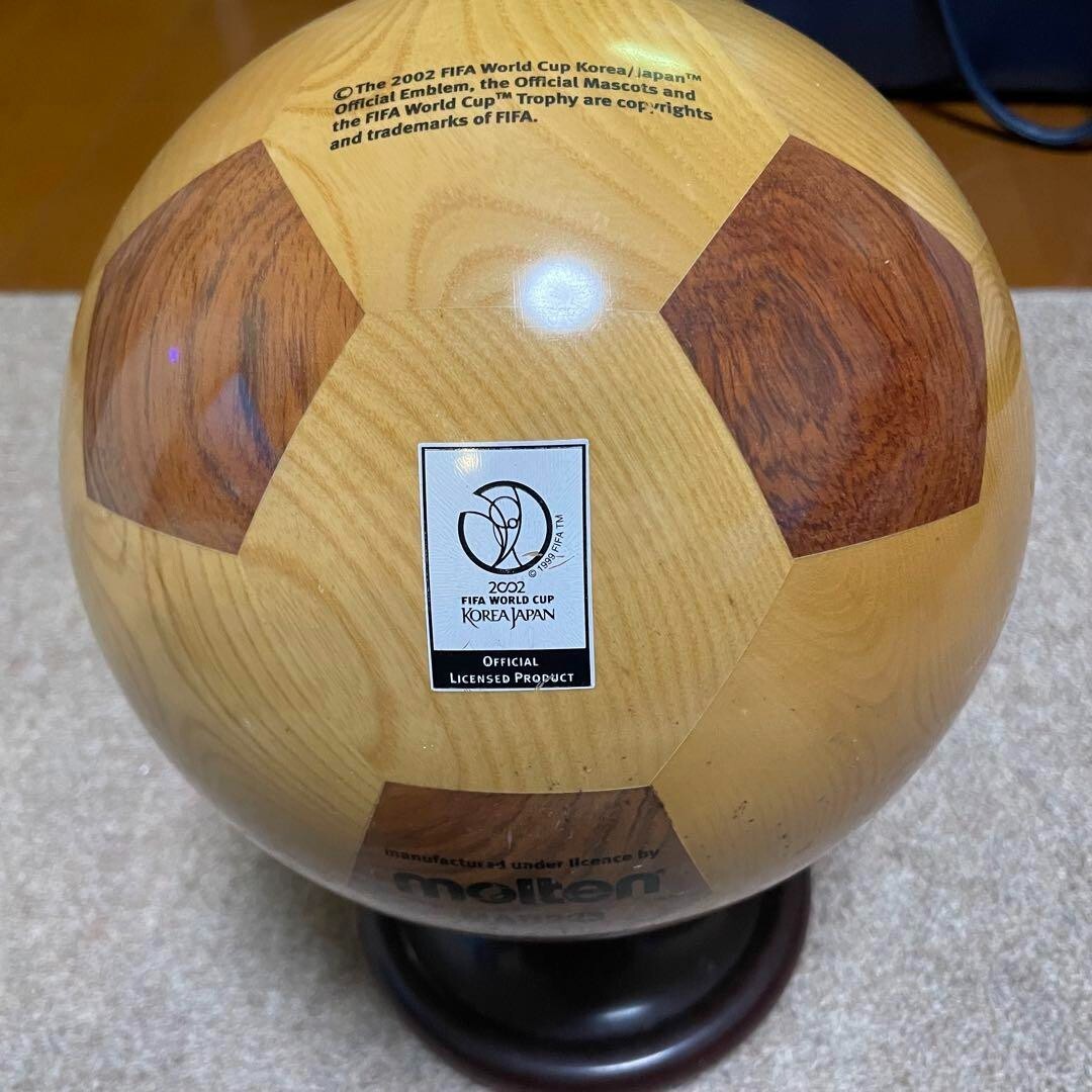 2002 FIFA World Cup Soccer Ball Figurine Wooden 223×223