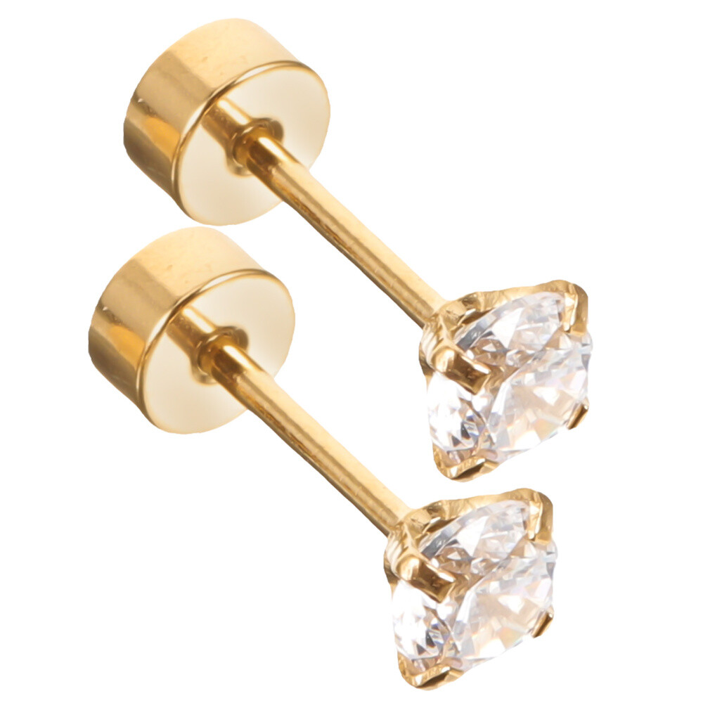 Hoop Earrings for Women Titanium Steel Haoshi Stud Gorgeous and Miss-image