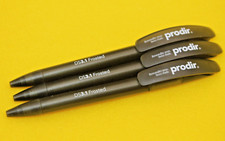 Długopis Prodir 3 szt. DS3.1 czarny matowy oryginalny floating ball szwajcarski