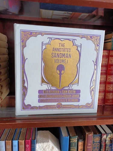 Easton Press_Annotated Sandman, Volume 1_Neil Gaiman_Leather-bound_Very Good