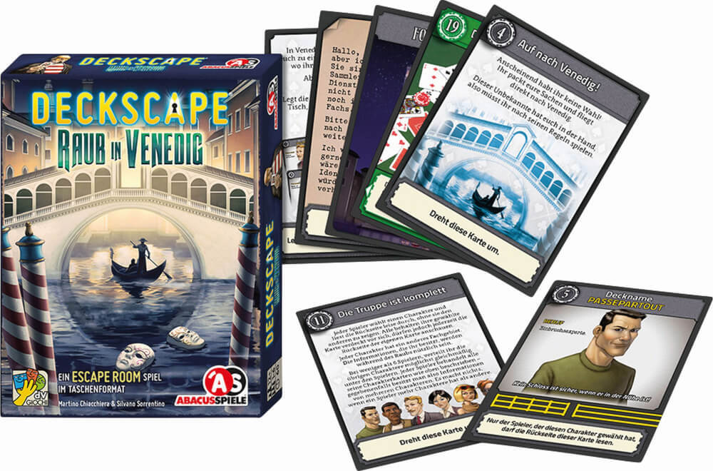 Thumbnail - Abacusspiele Deckscape Raub In Venedig