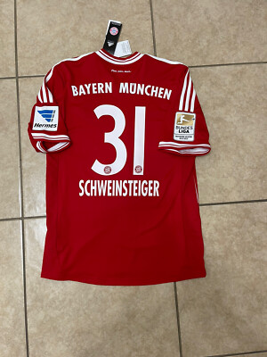 Bayern Munich Germany Adidas Schweinsteiger Shirt Trikot jersey