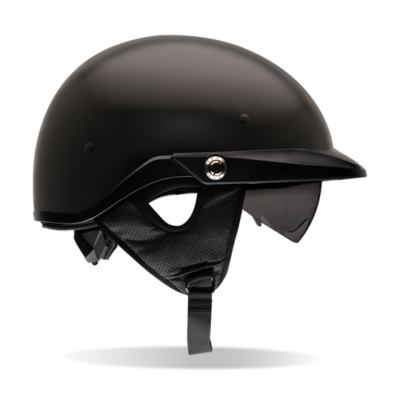Bell Pit Boss Helmet Motorcycle Half DOT w/ Inner Sun Shield XS-3XL Matte  Black | eBay