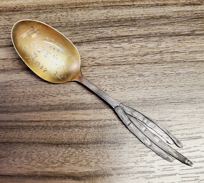 #ad #ad VTG Sterling Silver Spoon Souvenir Phoenix Ariz Saguaro Western Collectible $48.00