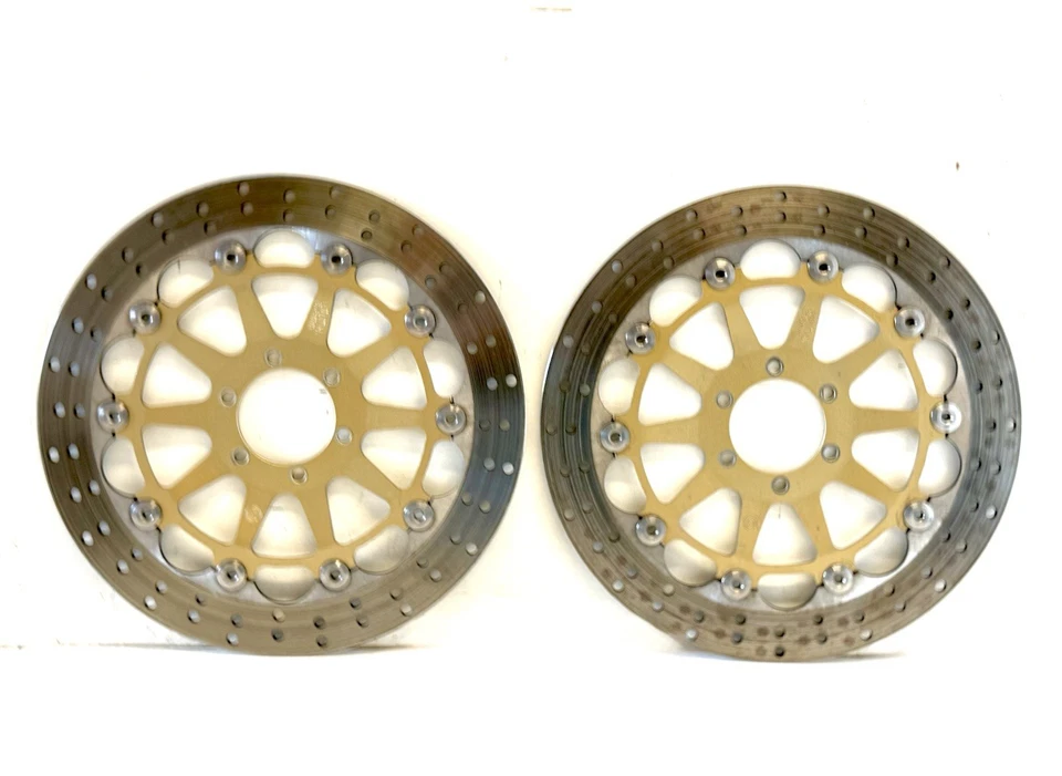 Genuine Ducati 748 996 998 Steel Carrier 320mm Brembo Front Brake Rotors Discs - Image 4 of 4