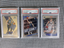 LUKA DONCIC 2ND YEAR LOT (3) ALL MINT PSA 9