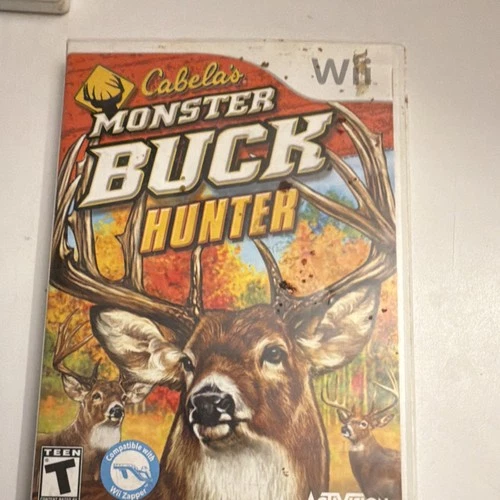 Cabela's Monster Buck Hunter Authentic Nintendo Wii Game 2010