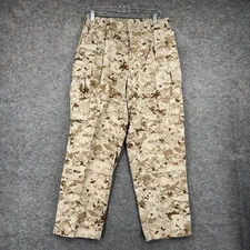 USMC Desert MARPAT Camouflage Pants Mens Medium X Short Cargo Insect Repellent