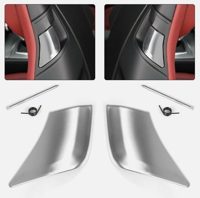 2X Left+Right Car Seat Down Handle for Mercedes E-Class Coupe W207 09-16 Chrome