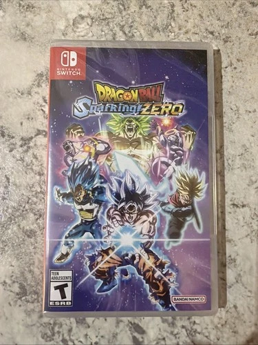 DRAGON BALL SPARKING! ZERO Nintendo Switch COMPLETE TESTED Fighting Z CIB DBZ VG