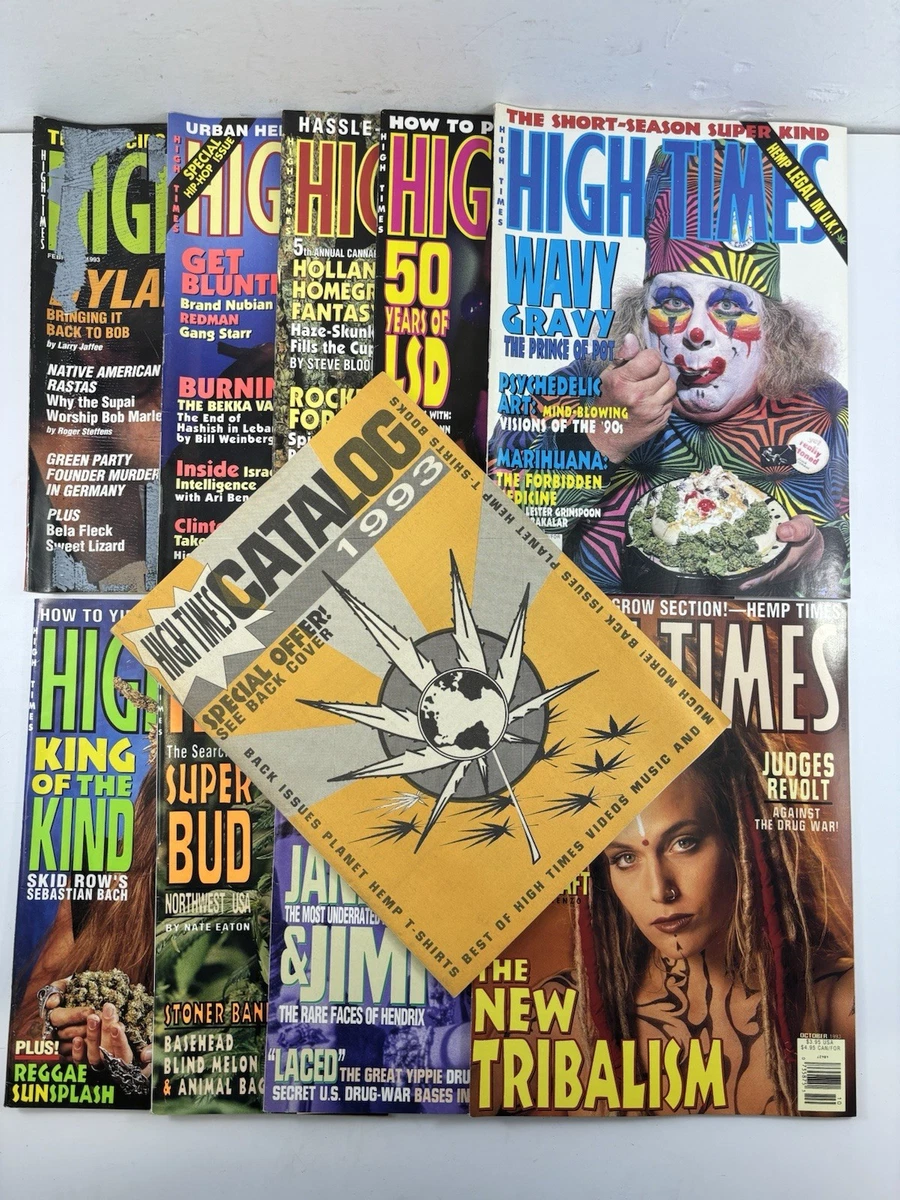 25+ High Times 1980-1999 Magazines in English for sale | Updated