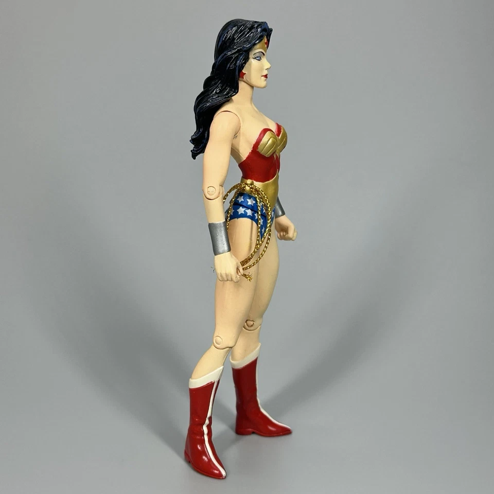 Figura de acción DC Direct JLA Serie 1 Wonder Woman Liga de la Justicia de América 6,8" Foto 4 de 4