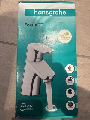 Hansgrohe Waschtischarmatur Focus 70 verchromt Armatur Bad Badarmatur Waschtisch