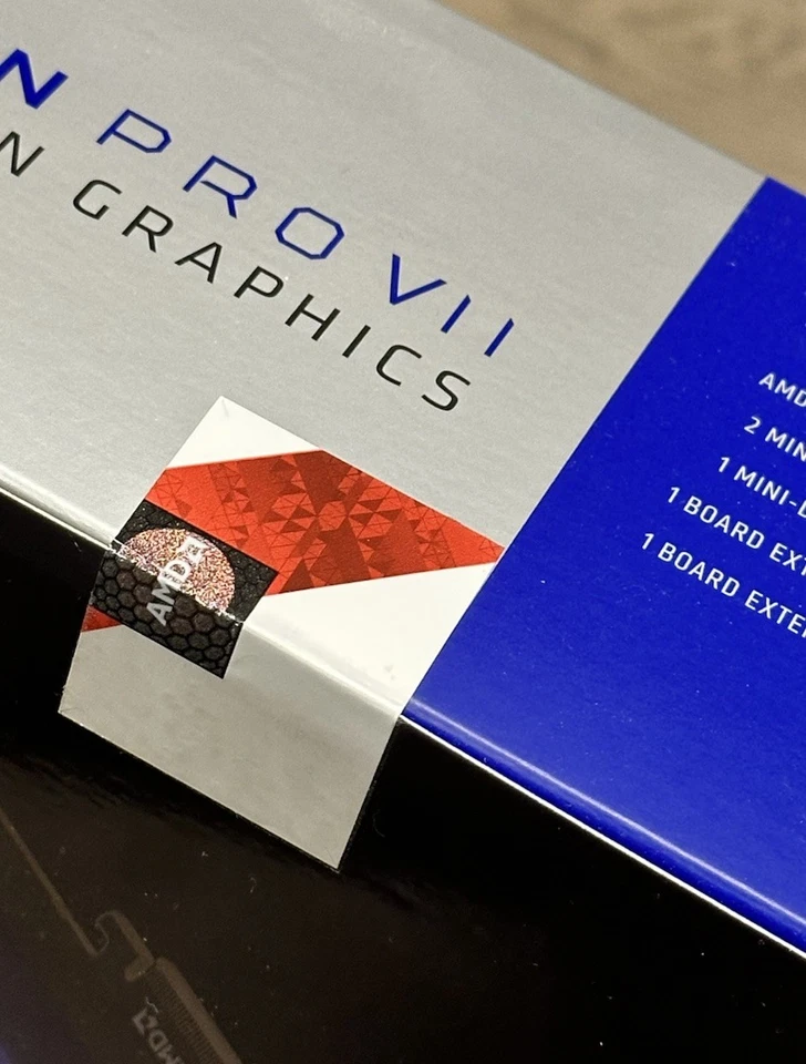 AMD Radeon Pro VII Professional Workstation Graphic Card MNIB Unopened - Image 4 of 4