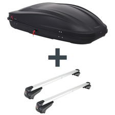 Dachbox G3 Spark 400 + Dachträger G3 Clop infinity für VW Golf III Variant 1H5