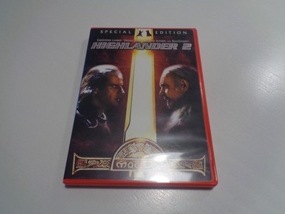 DVD Fantasy Action HIGHLANDER 2 SPECIAL EDITION Lambert Connery ENGLISCHER TON