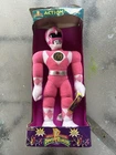 Vintage 1993 Mighty Morphin Power Rangers PinkRanger 18” Action Pal Doll NIB