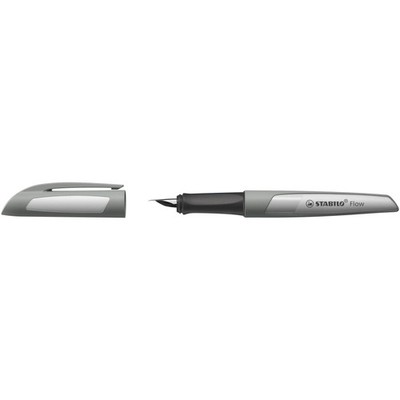 STABILO Füllhalter Flow MONOCHROME, grau 1 bis 24 Stk SPARE 54%