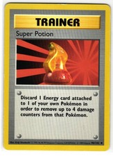 SUPER POTION 90/102 BASE SET JAPANESE POKEMON TCG
