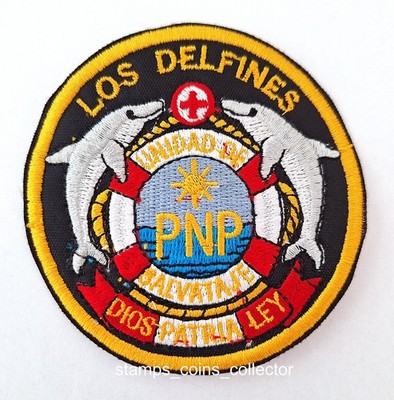 PERU POLIZEI Abzeichen der Küstenwache Policia POLICE Coast Guard SEHR SELTEN !!