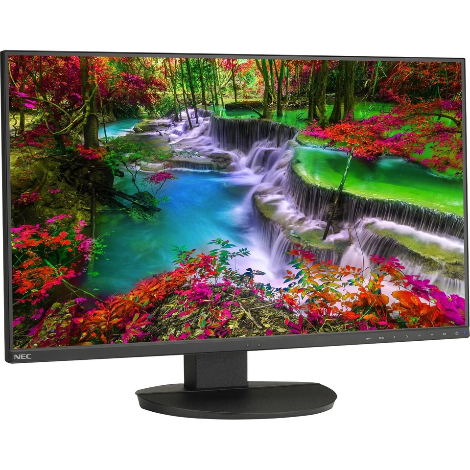 NEC Display MultiSync EA271F-BK 27  Class Full HD LCD Monitor - 16:9 - Black - Image 4 of 4