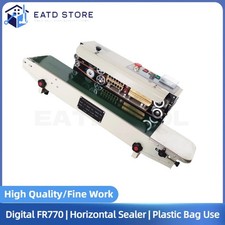 Continuous Horizontal Digital Sealing Machine For FR-770 Plastic Bag Sealer