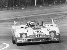 Juan Fernandez 1972 automobile racing photo press photograph