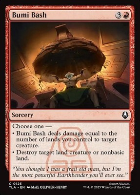 Bumi Bash | #125 | TLA | MTG | Regular | MP