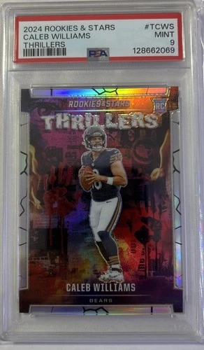 2024 Panini Rookies & Stars - Thrillers Caleb Williams #T-CWS Silver (RC)