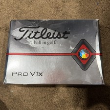 New Titleist Pro V1x Golf Balls 1 Dozen 12 Company Logo