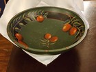903. Primitives By Kathy, Jude (Judy Johnson) Painted Wood Bowl, Cherries — photo 2