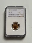 2007 Eagle G$5 1/10th Gold Coin NGC MS69