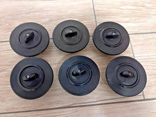 1x Bakelit Drehschalter - Lichtschalter - schwarz Unterputz - selten 1960er